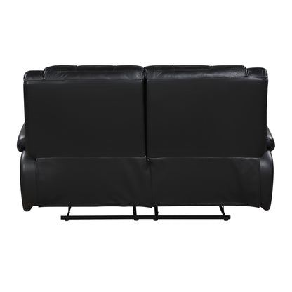 9639BK-2 Double Reclining Love Seat - 9639BK-2