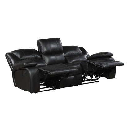 9639BK-3 Double Reclining Sofa - 9639BK-3
