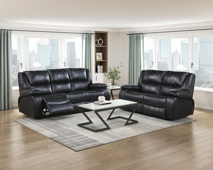 9639BK-3 Double Reclining Sofa - 9639BK-3