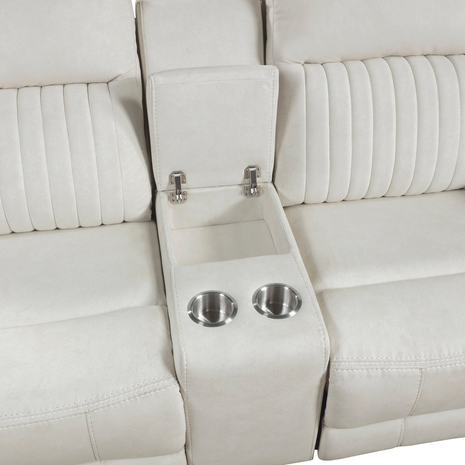 Dean Beige Double Reclining Living Room Set from Homelegance - Luna Furniture
