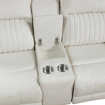 Dean Beige Double Reclining Living Room Set from Homelegance - Luna Furniture