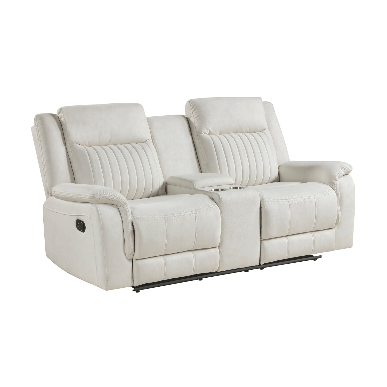 9646BE-2 Double Reclining Love Seat with Center Console - 9646BE-2