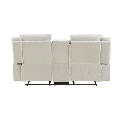 9646BE-2 Double Reclining Love Seat with Center Console - 9646BE-2