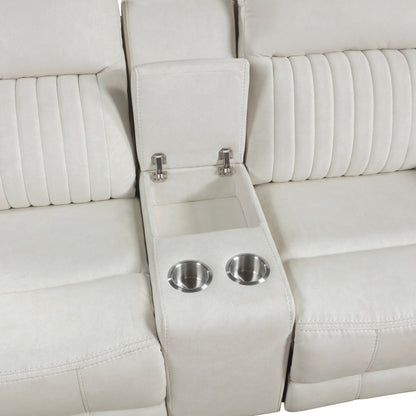 9646BE-2 Double Reclining Love Seat with Center Console - 9646BE-2