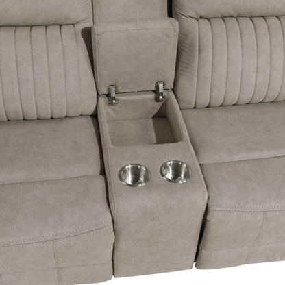 9646DV*2 2pc Set: Sofa, Love - 9646DV*2