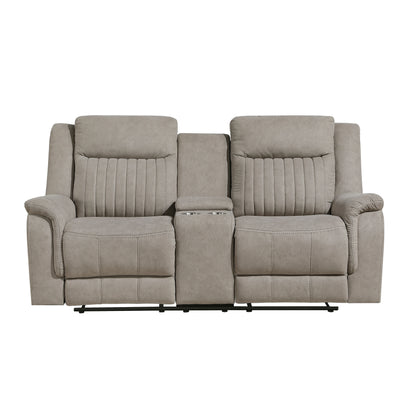 9646DV*2 2pc Set: Sofa, Love - 9646DV*2