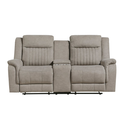 Dean Dove Double Reclining Living Room Set from Homelegance - Luna Furniture