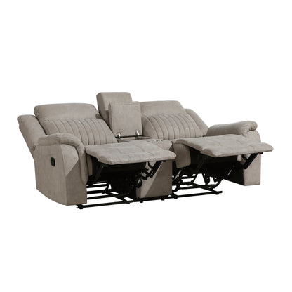 9646DV*2 2pc Set: Sofa, Love - 9646DV*2
