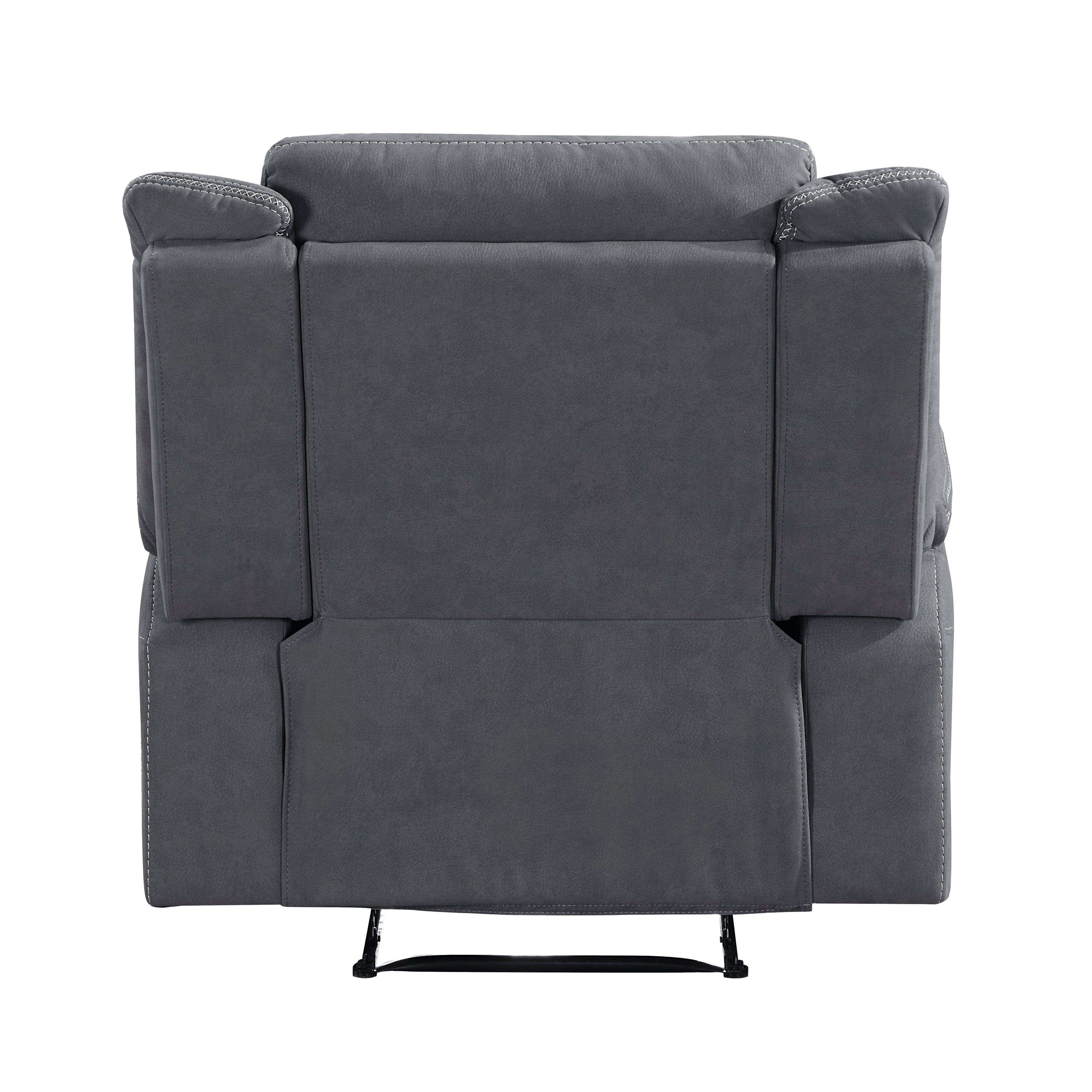 Dean Gray Double Reclining Living Room Set from Homelegance - Luna Furniture
