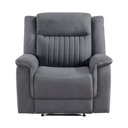 Dean Gray Double Reclining Living Room Set from Homelegance - Luna Furniture