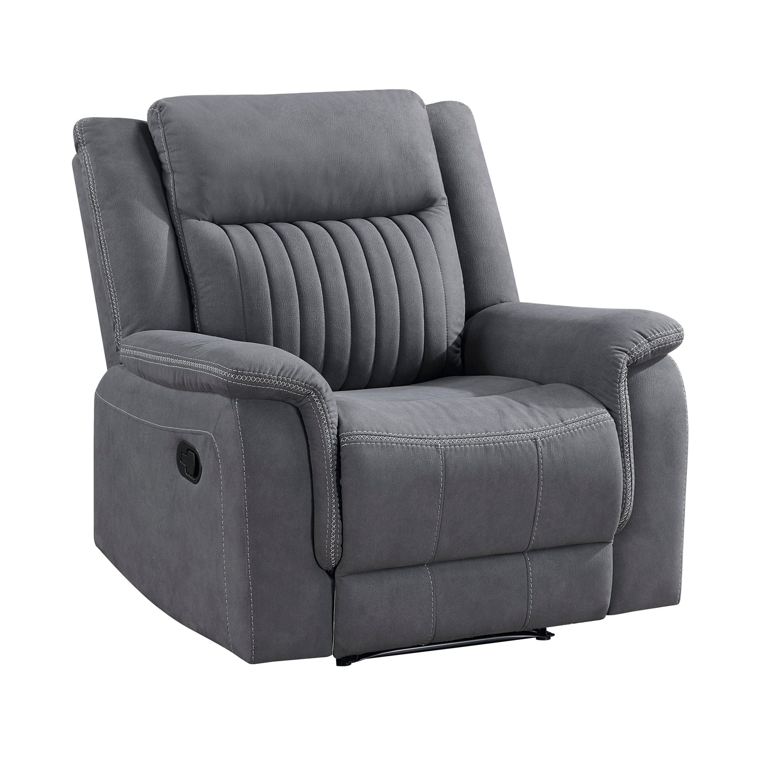 Dean Gray Double Reclining Living Room Set from Homelegance - Luna Furniture