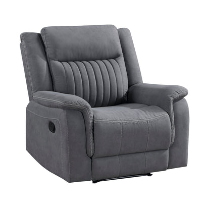 Dean Gray Double Reclining Living Room Set from Homelegance - Luna Furniture