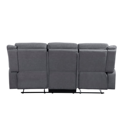 9646GY*2 2pc Set: Sofa, Love - 9646GY*2
