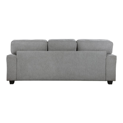 9648GY*2 2pc Set: Sofa, Love - 9648GY*2
