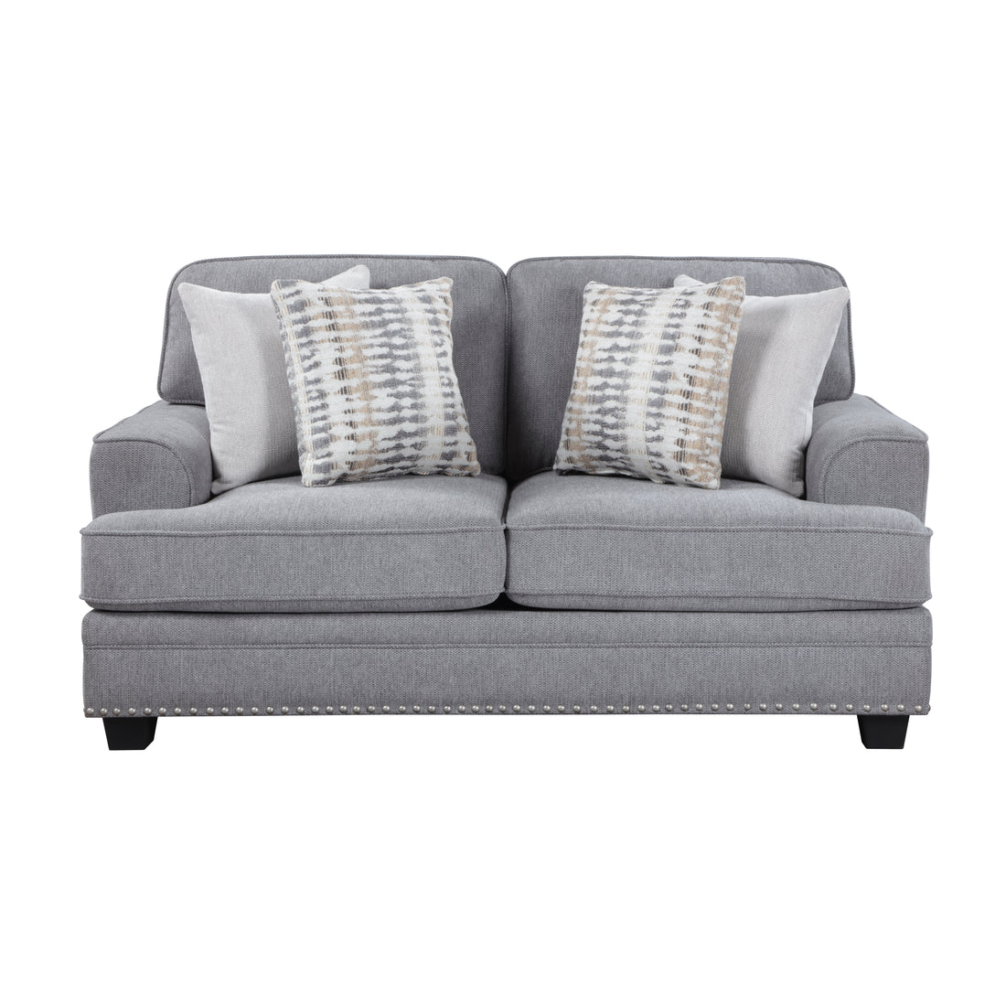 9648GY-2 Love Seat - 9648GY-2
