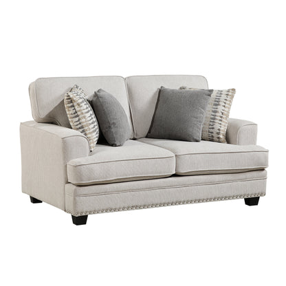 Bradford Sand Living Room Set from Homelegance - Luna Furniture