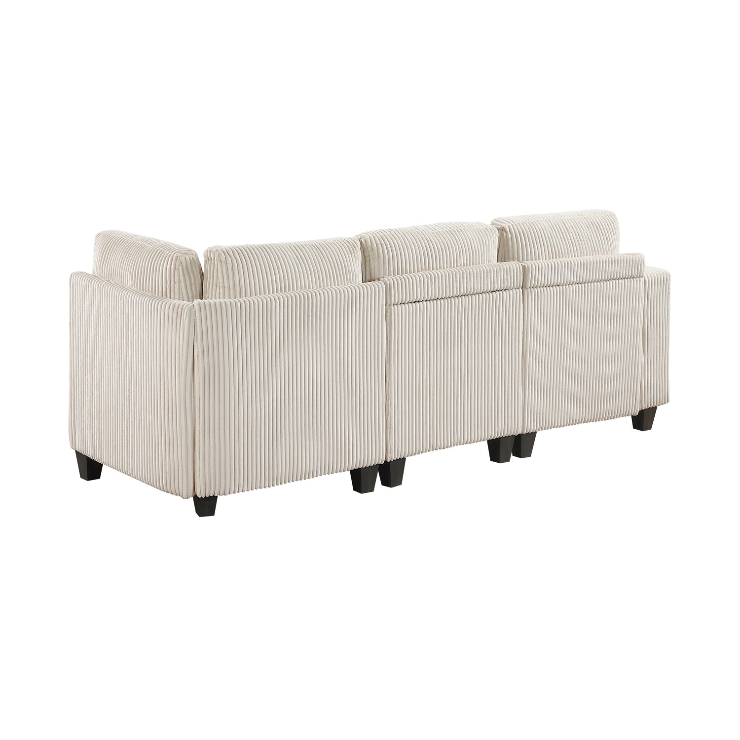 9650NBE*4SC (4)4-Piece Sectional with Storage, Storage Pouches and Charging Ports - 9650NBE*4SC