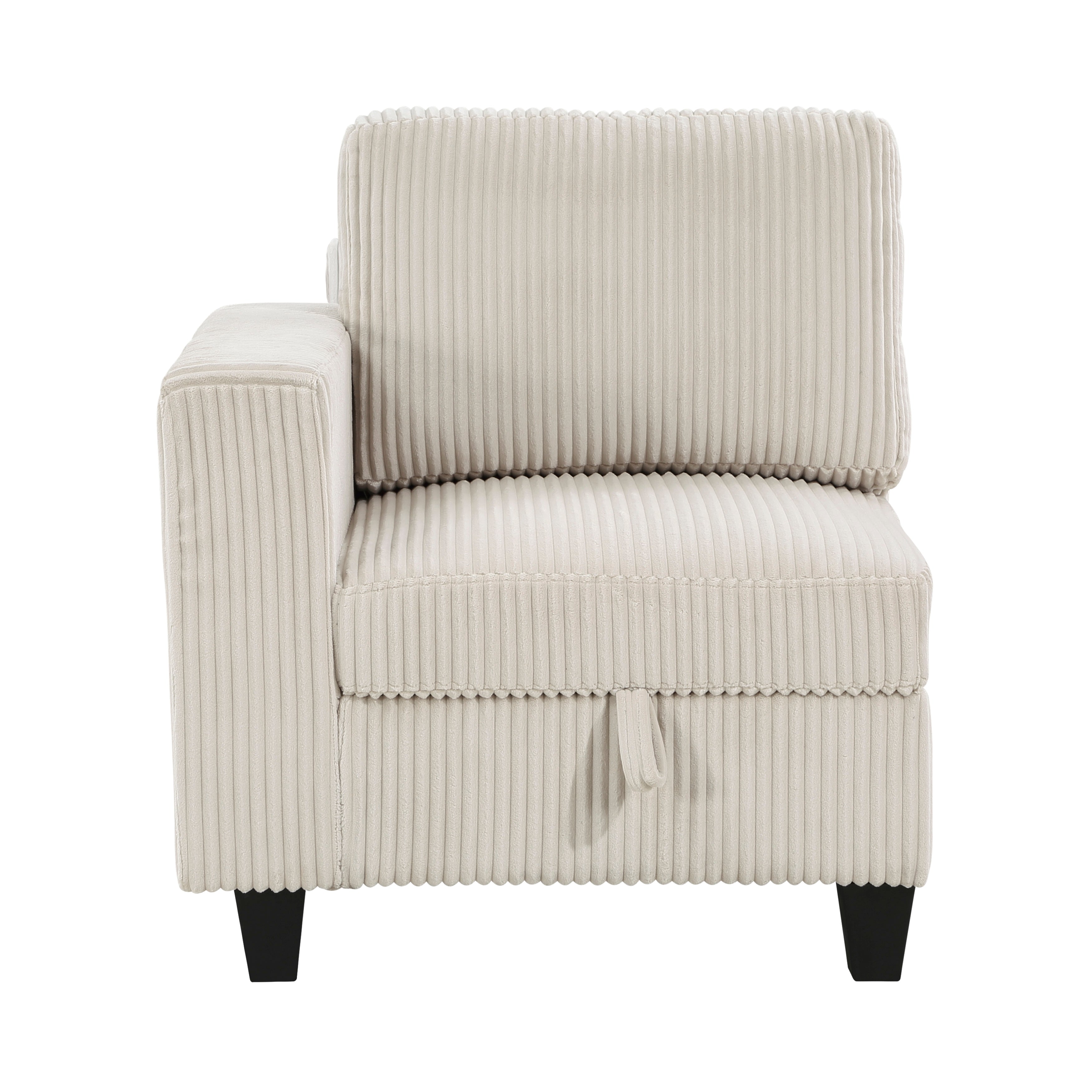 9650NBE*6SC (6)6-Piece Sectional with Storage, Storage Pouches and Charging Ports - 9650NBE*6SC