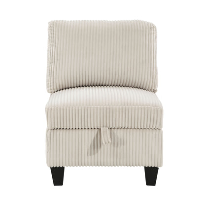 9650NBE*6SC (6)6-Piece Sectional with Storage, Storage Pouches and Charging Ports - 9650NBE*6SC