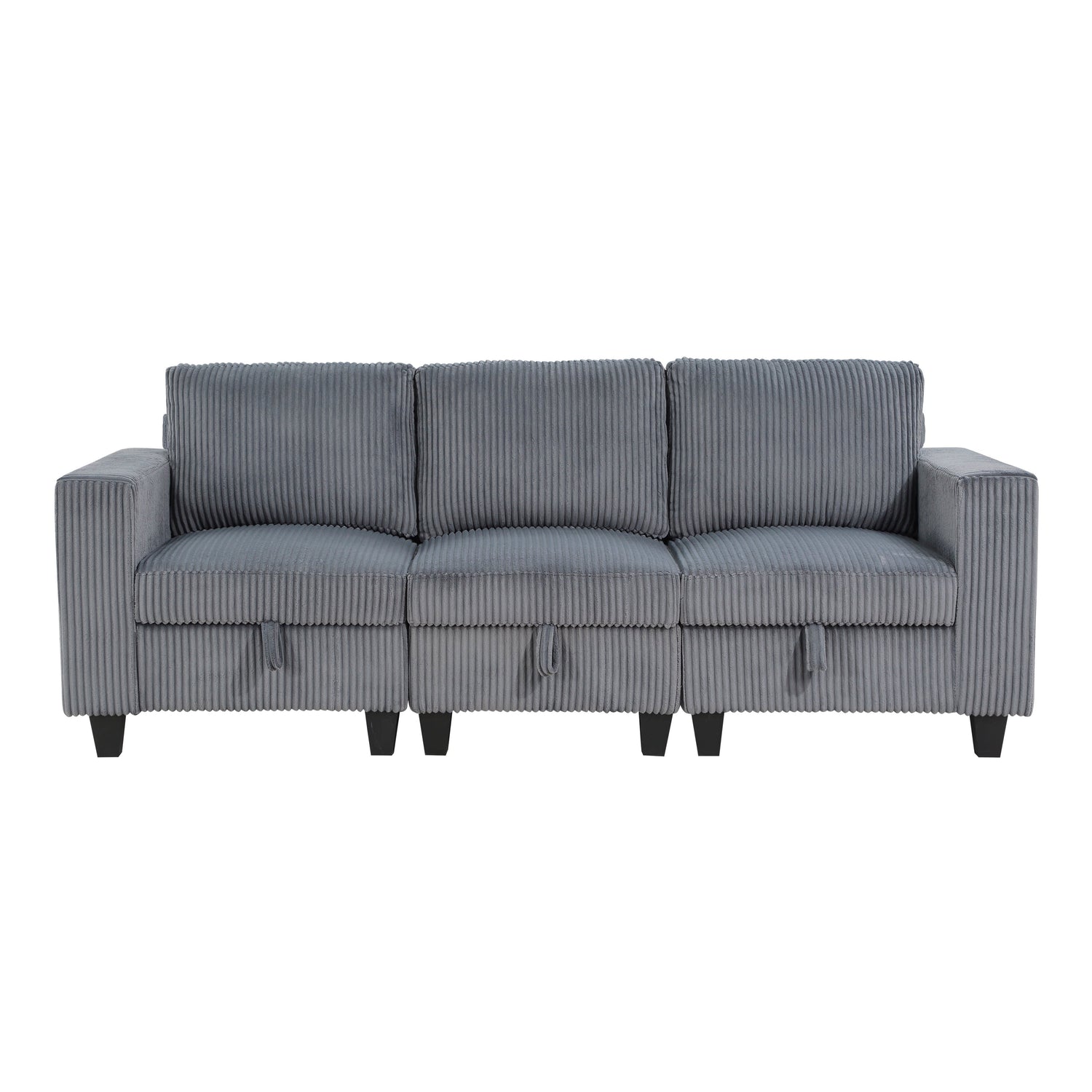 Walterboro Dark Gray Modular Living Room Set from Homelegance - Luna Furniture