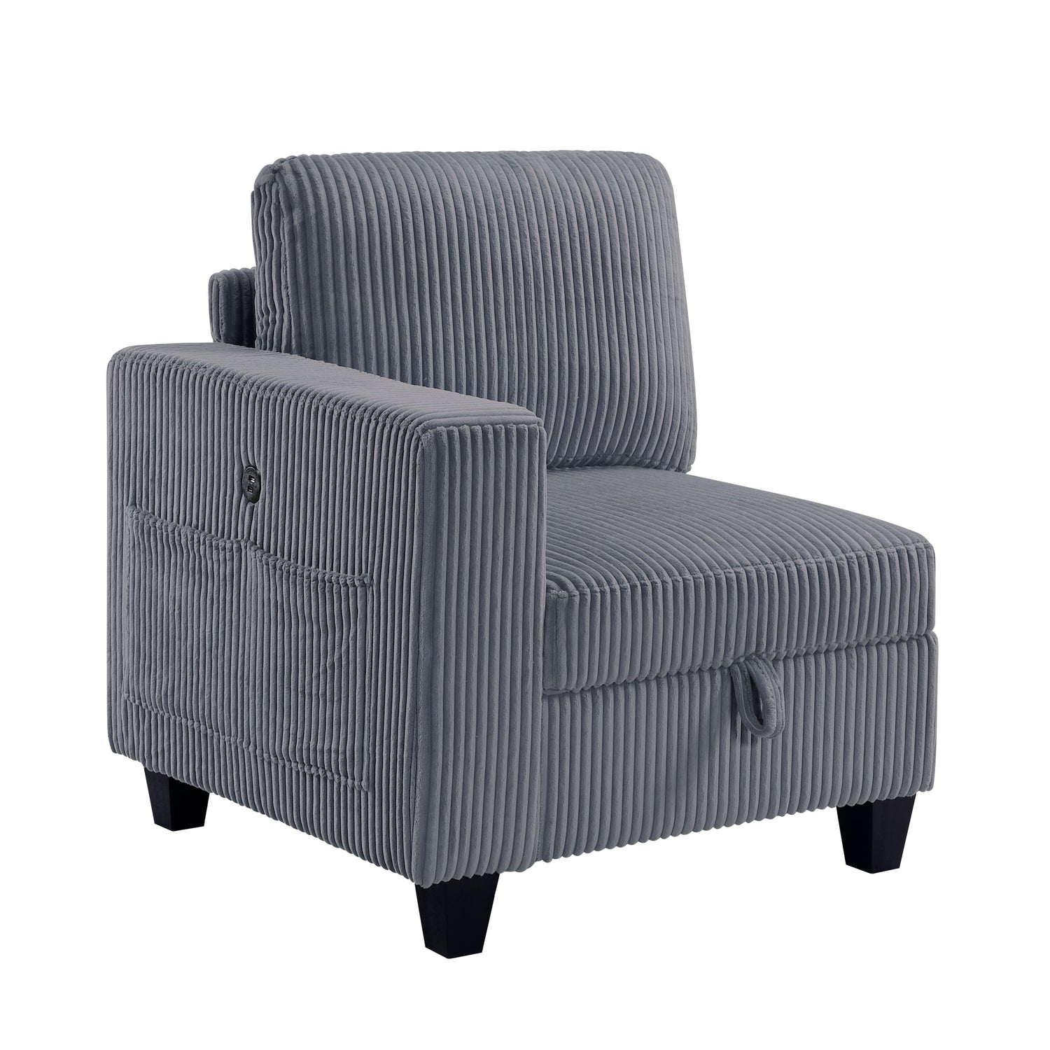 Walterboro Dark Gray Modular Living Room Set from Homelegance - Luna Furniture
