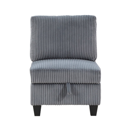 Walterboro Dark Gray Modular Living Room Set from Homelegance - Luna Furniture