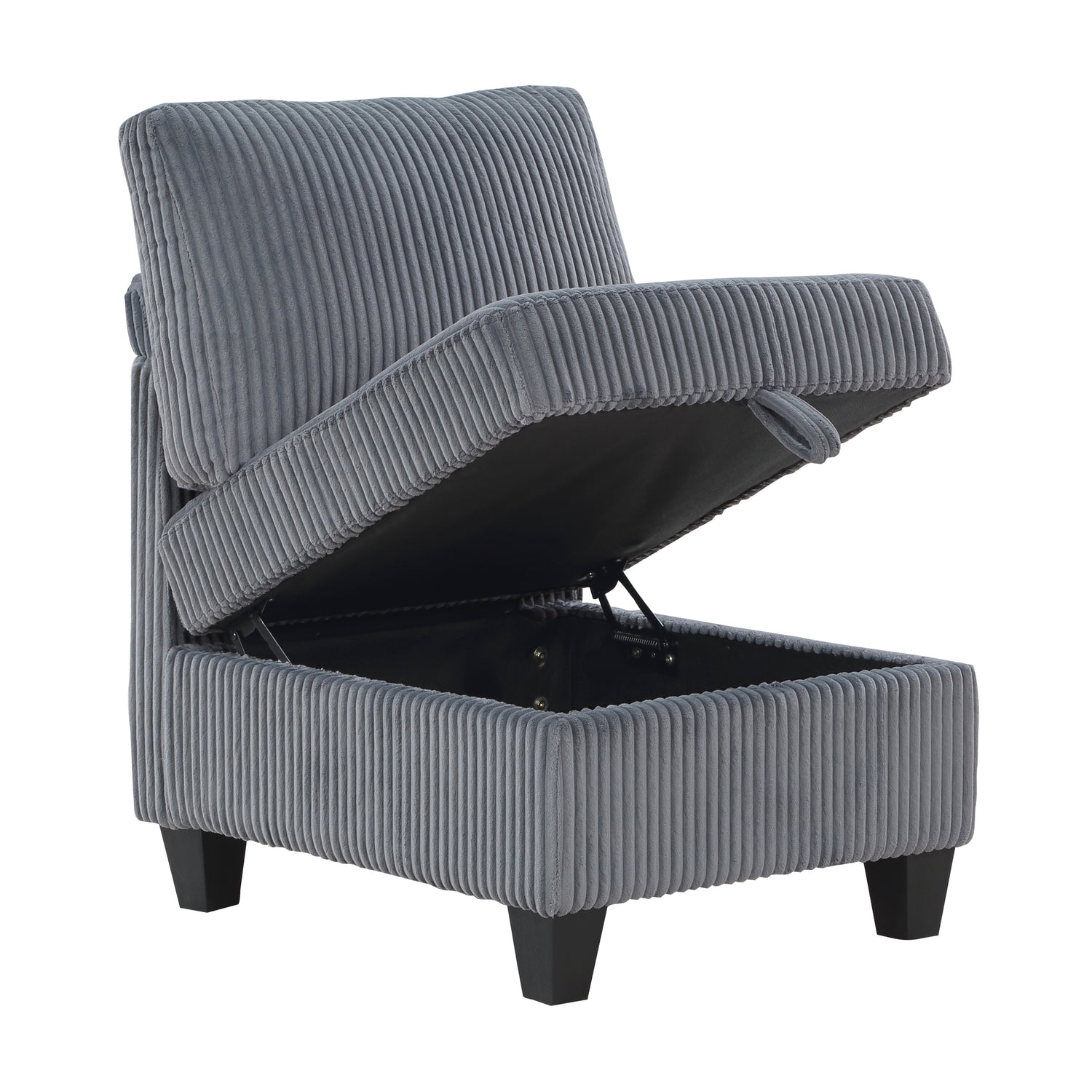 9650NDG*7SC (7)7-Piece Sectional with Storage, Storage Pouches and Charging Ports - 9650NDG*7SC