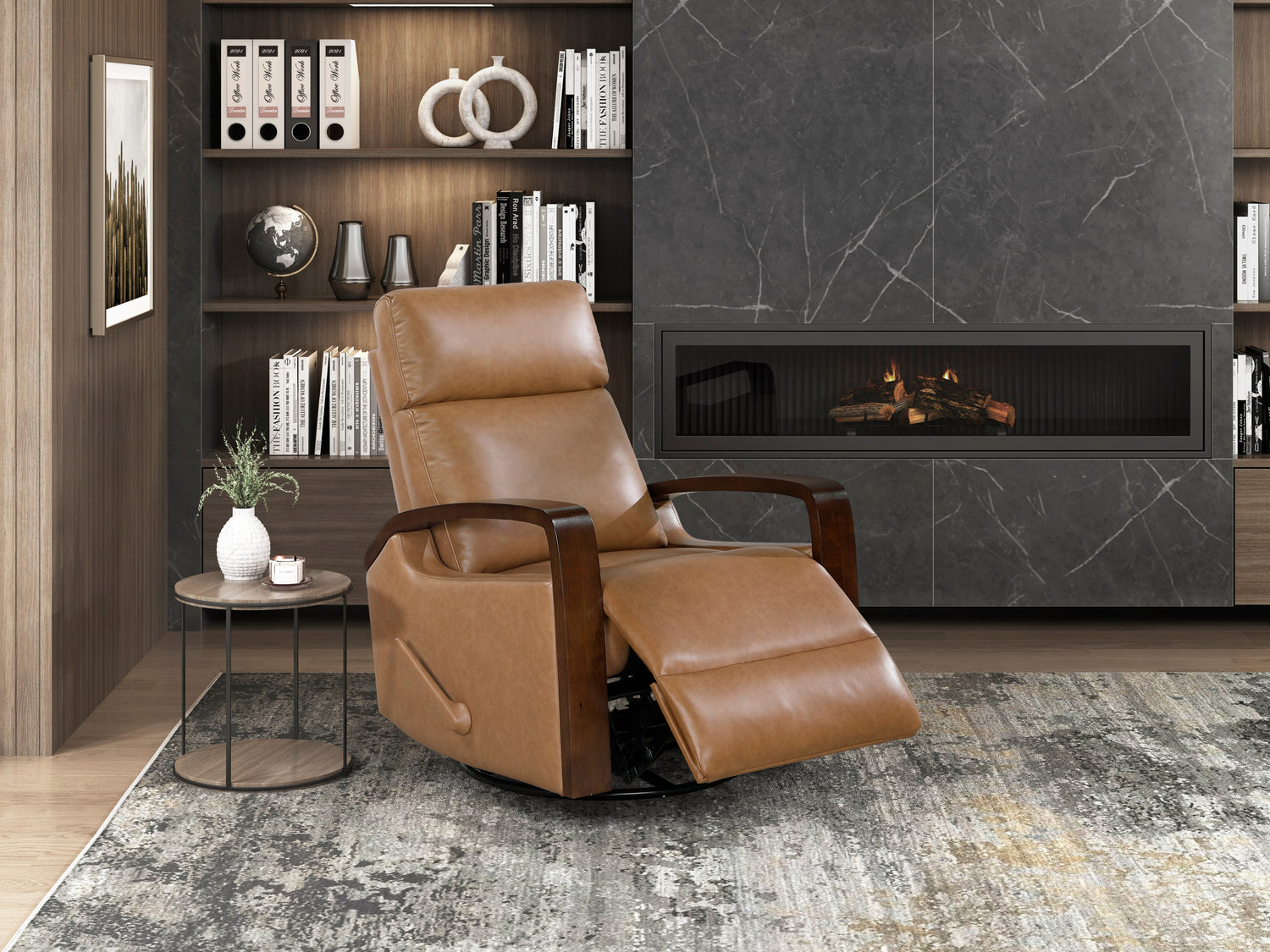 9659CAM-1 Swivel Glider Reclining Chair - 9659CAM-1