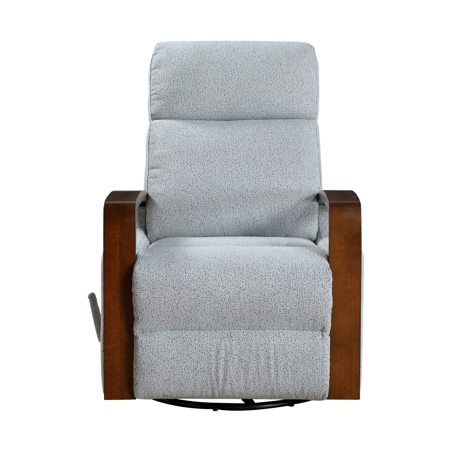 9659GRY-1 Swivel Glider Reclining Chair - 9659GRY-1