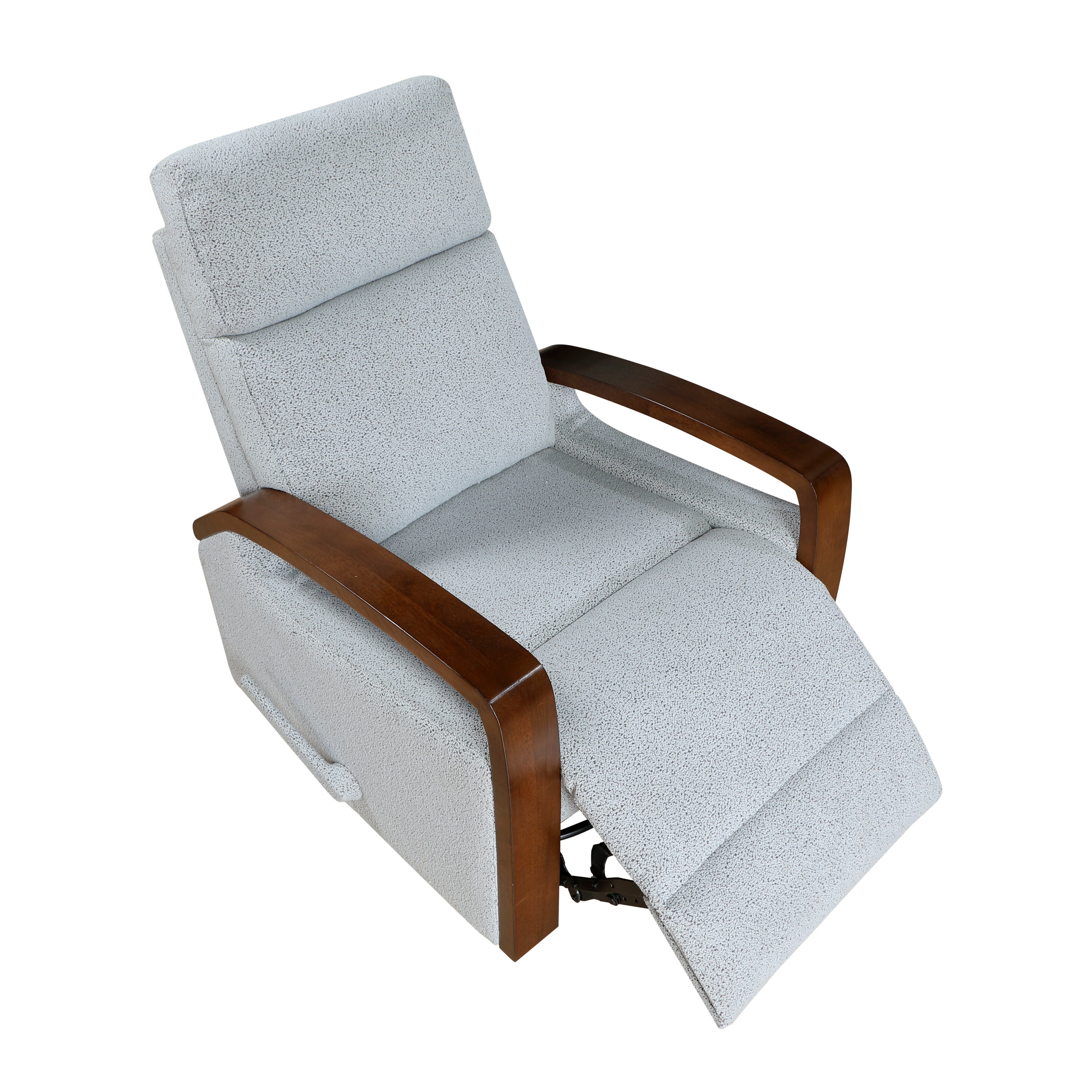 9659GRY-1 Swivel Glider Reclining Chair - 9659GRY-1