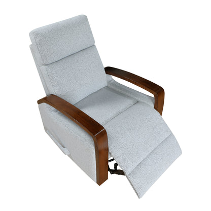 9659GRY-1 Swivel Glider Reclining Chair - 9659GRY-1