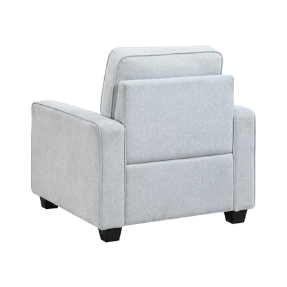 Gael Light Gray Living Room Set from Homelegance - Luna Furniture