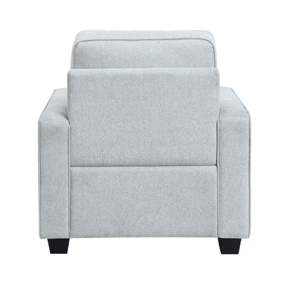 Gael Light Gray Living Room Set from Homelegance - Luna Furniture