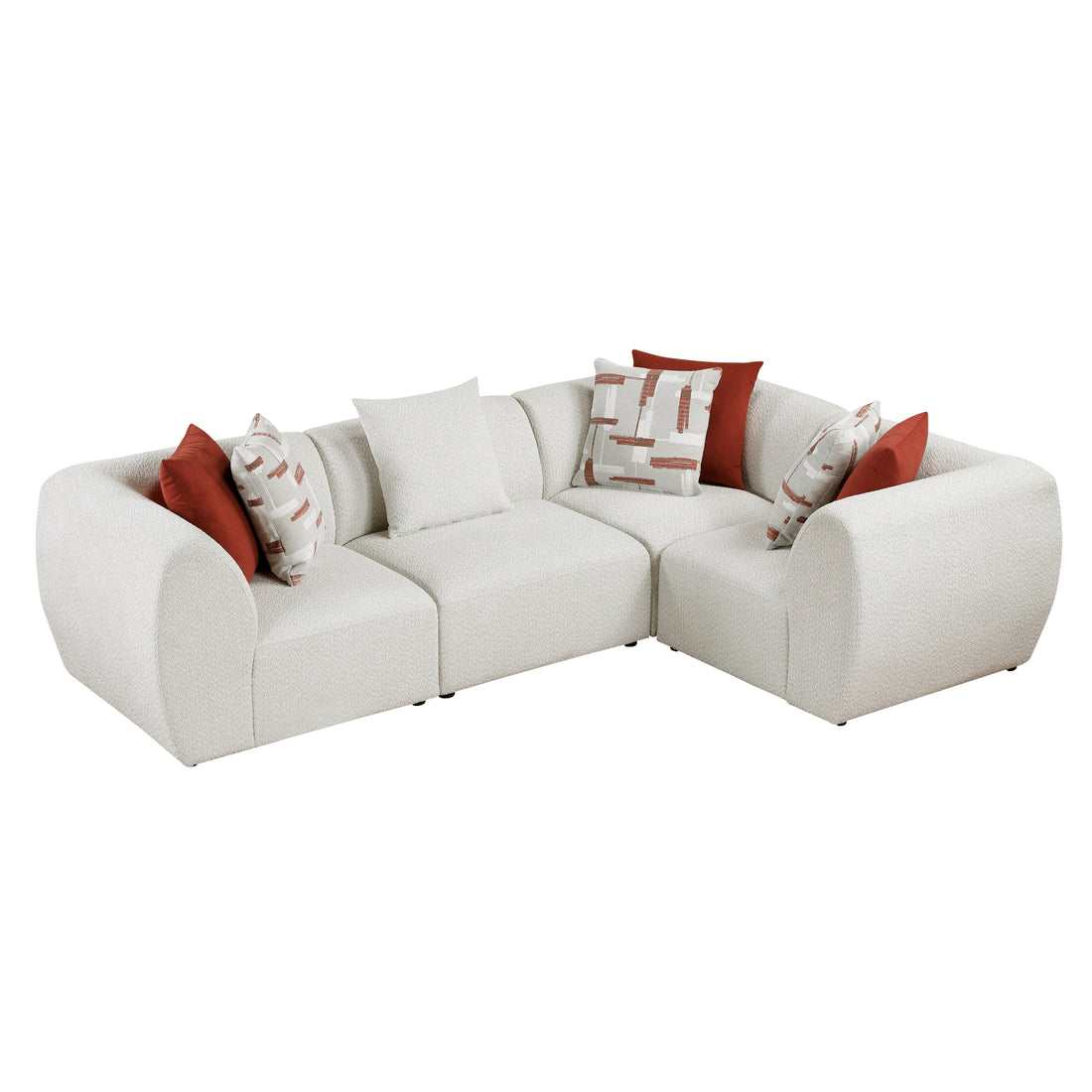 9669CN*3CR1AC (4)4-Piece Modular Sectional - 9669CN*3CR1AC