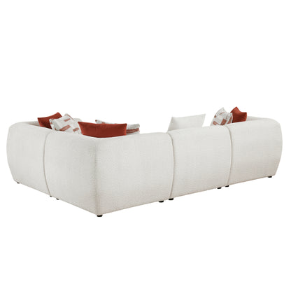 9669CN*3CR1AC (4)4-Piece Modular Sectional - 9669CN*3CR1AC