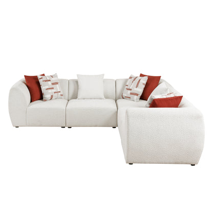 9669CN*3CR2AC (5)5-Piece Modular Sectional - 9669CN*3CR2AC