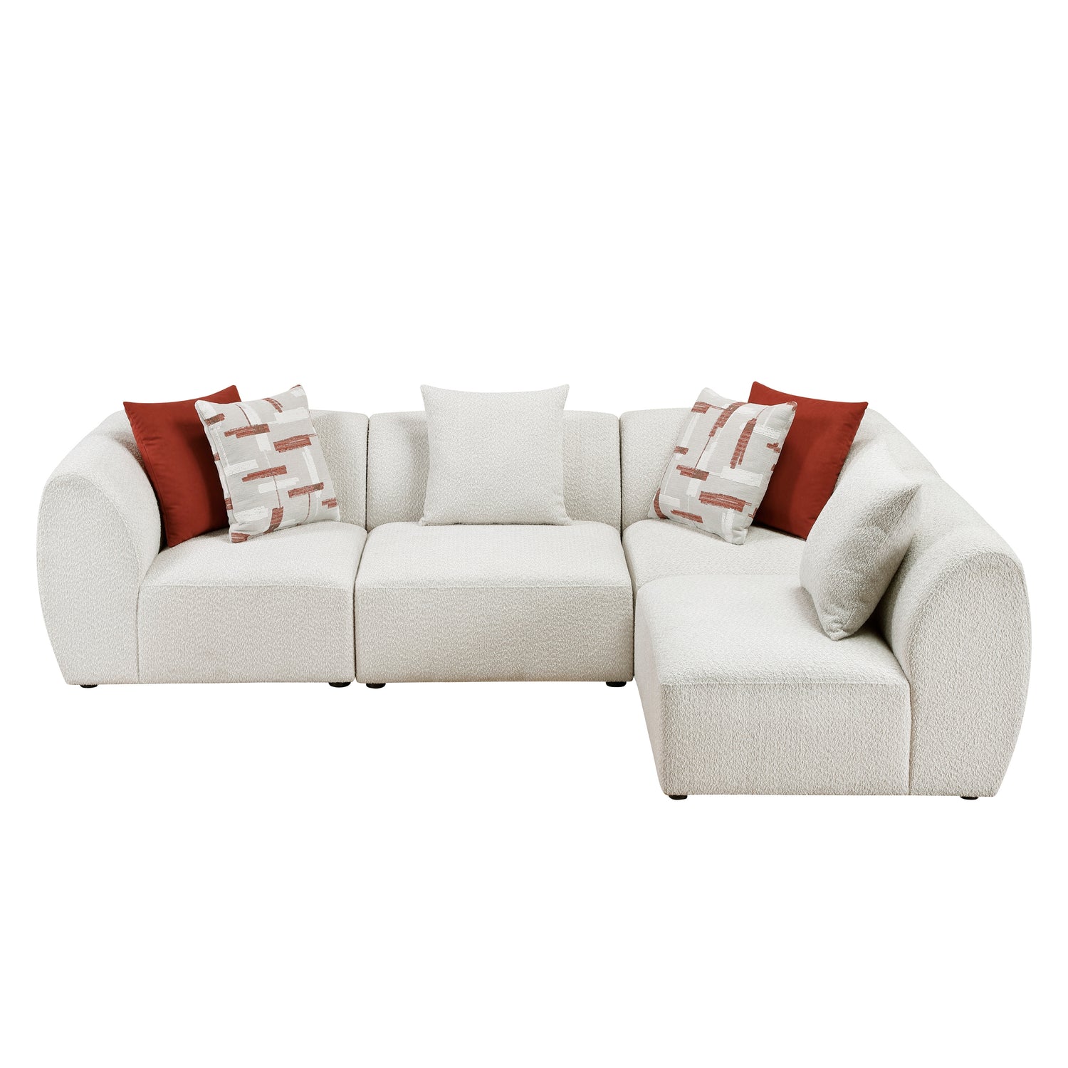9669CN*42CR2AC (4)4-Piece Modular Sectional - 9669CN*42CR2AC