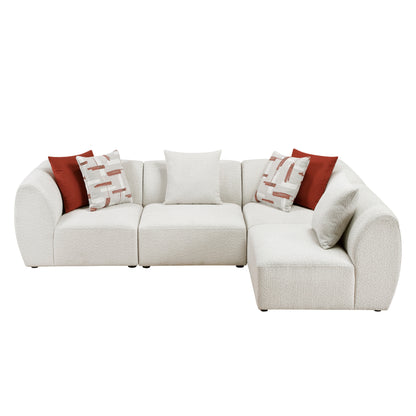 9669CN*42CR2AC (4)4-Piece Modular Sectional - 9669CN*42CR2AC