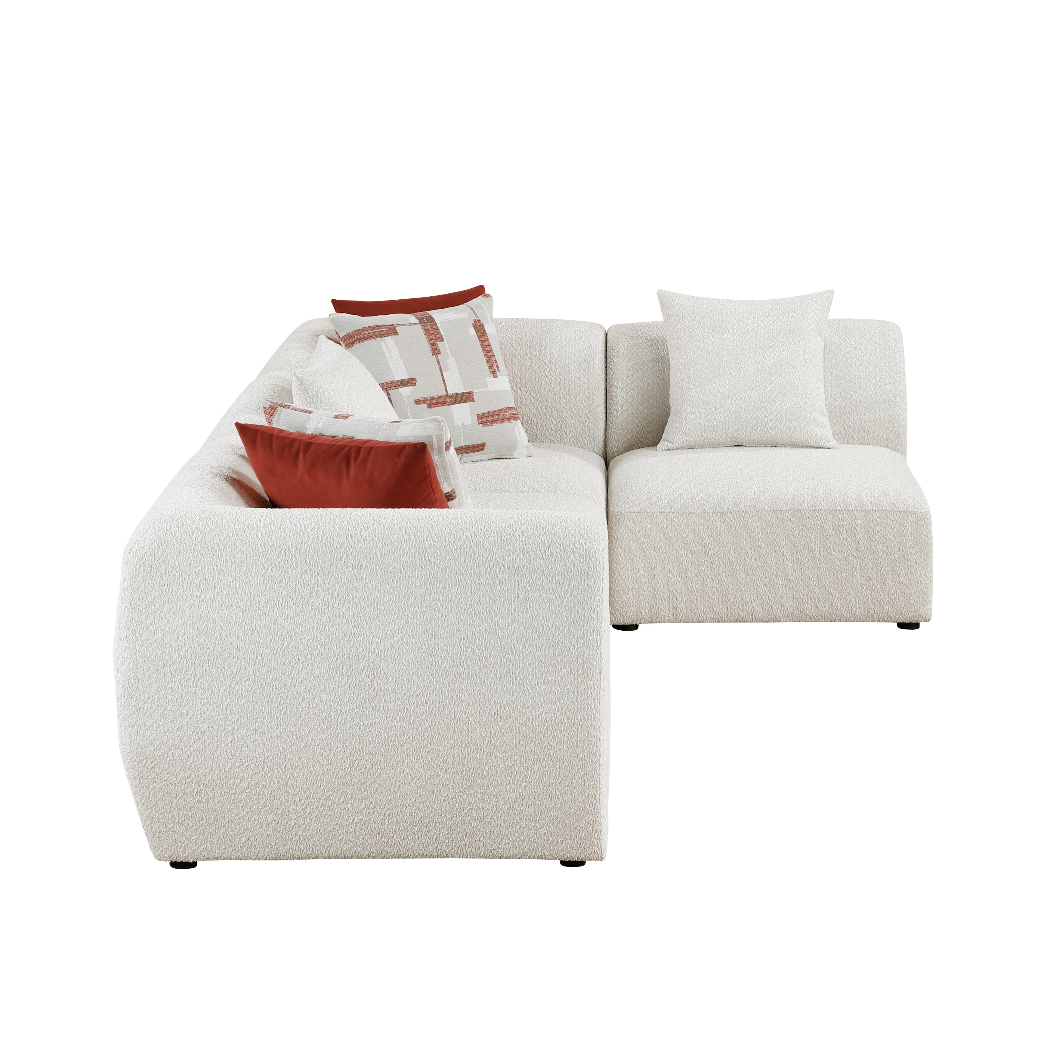 9669CN*42CR2AC (4)4-Piece Modular Sectional - 9669CN*42CR2AC