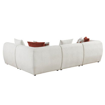 9669CN*42CR2AC (4)4-Piece Modular Sectional - 9669CN*42CR2AC