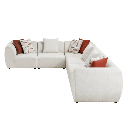9669CN*63CR3AC (6)6-Piece Modular Sectional - 9669CN*63CR3AC