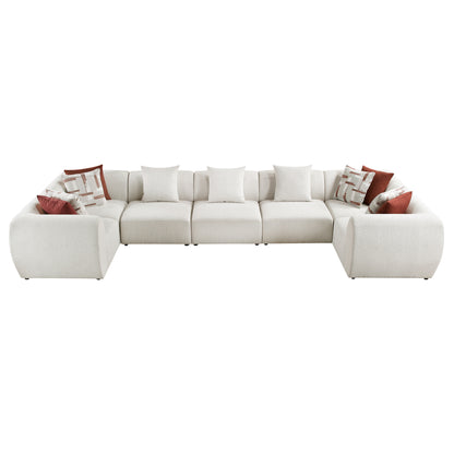 9669CN*74CR3AC (7)7-Piece Modular Sectional - 9669CN*74CR3AC