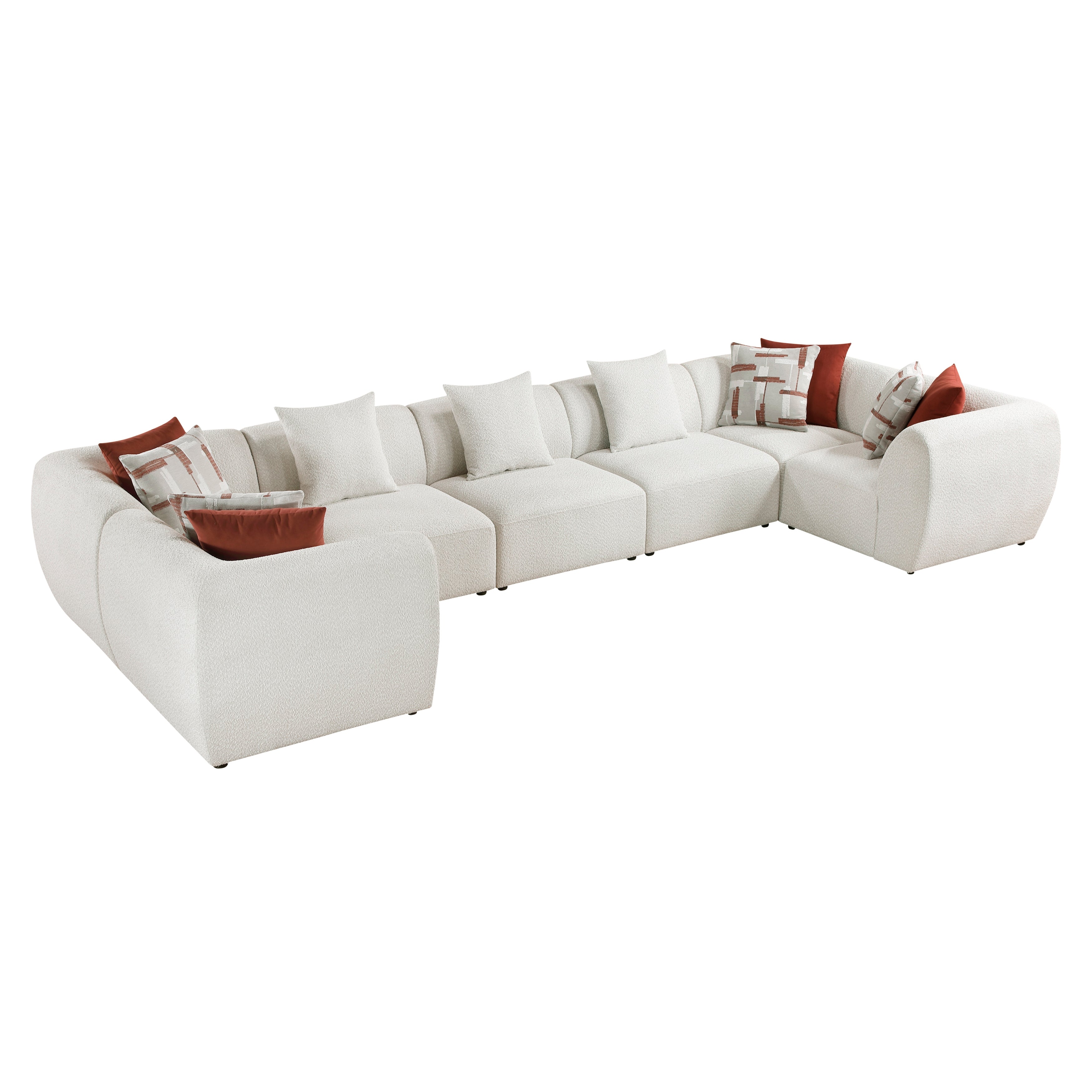 9669CN*74CR3AC (7)7-Piece Modular Sectional - 9669CN*74CR3AC
