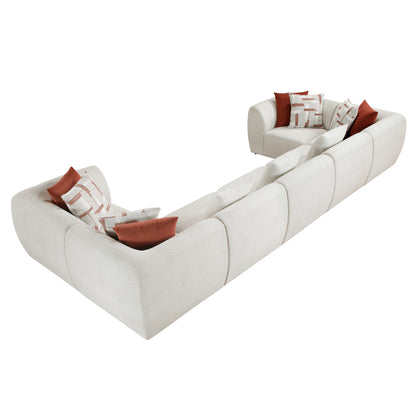 9669CN*74CR3AC (7)7-Piece Modular Sectional - 9669CN*74CR3AC