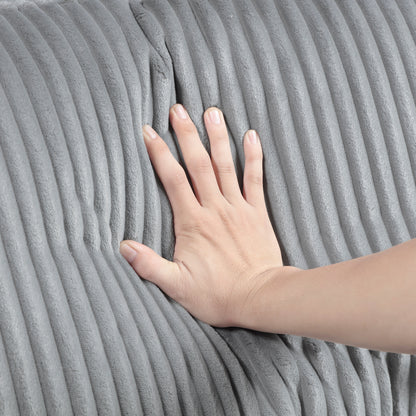 9688GY*42CR2AC (4)4-Piece Modular Sectional - 9688GY*42CR2AC