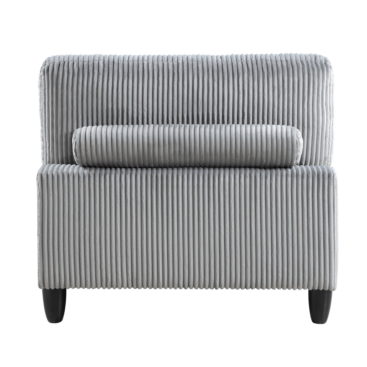 9688GY*42CRACOT (4)4-Piece Modular Sectional with Otttoman - 9688GY*42CRACOT