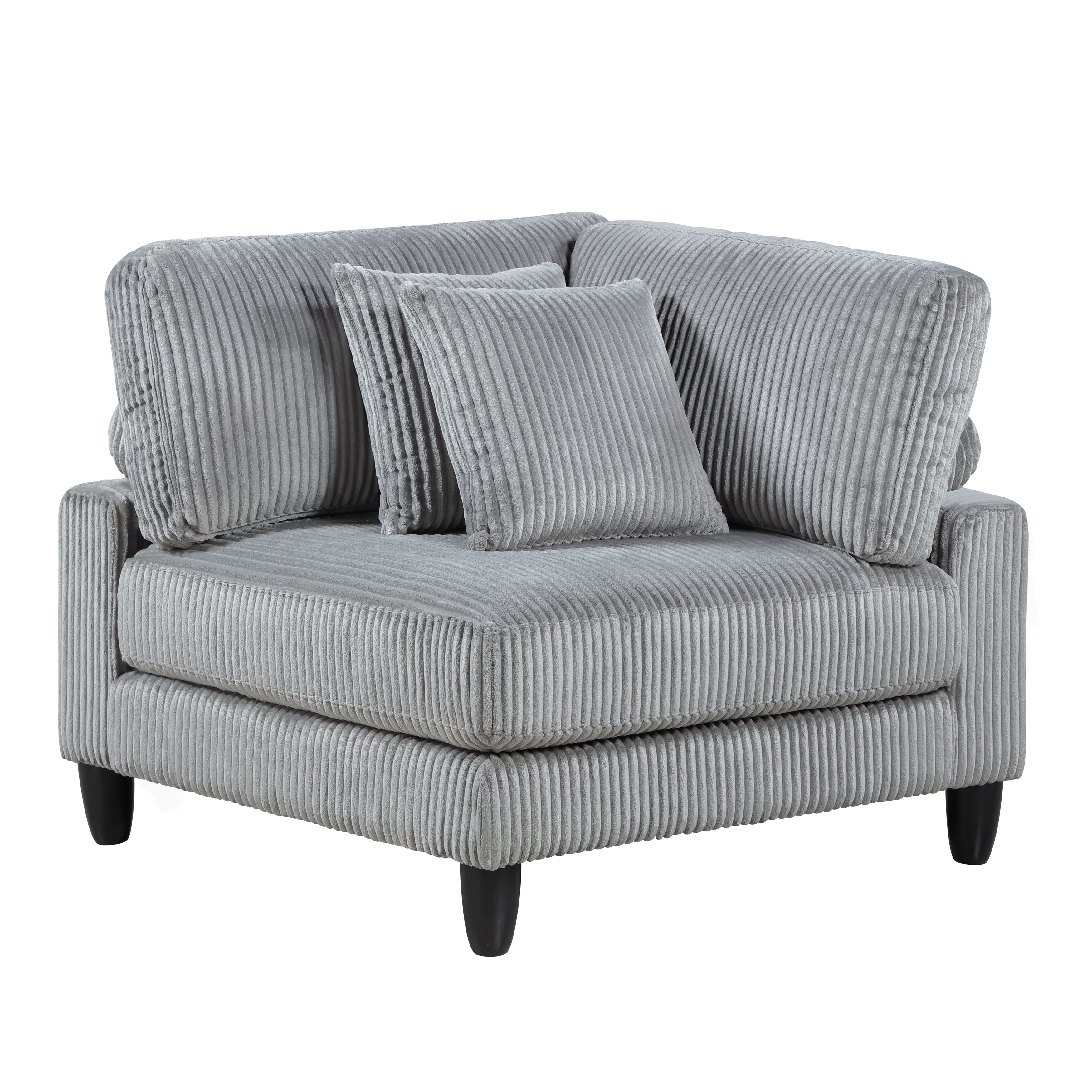 9688GY*52CR2ACOT (5)5-Piece Modular Sectional - 9688GY*52CR2ACOT