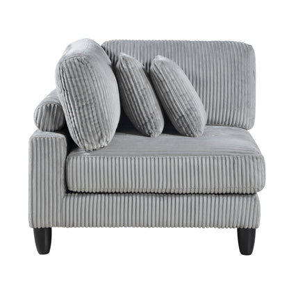 9688GY*53CR2AC (5)5-Piece Modular Sectional - 9688GY*53CR2AC