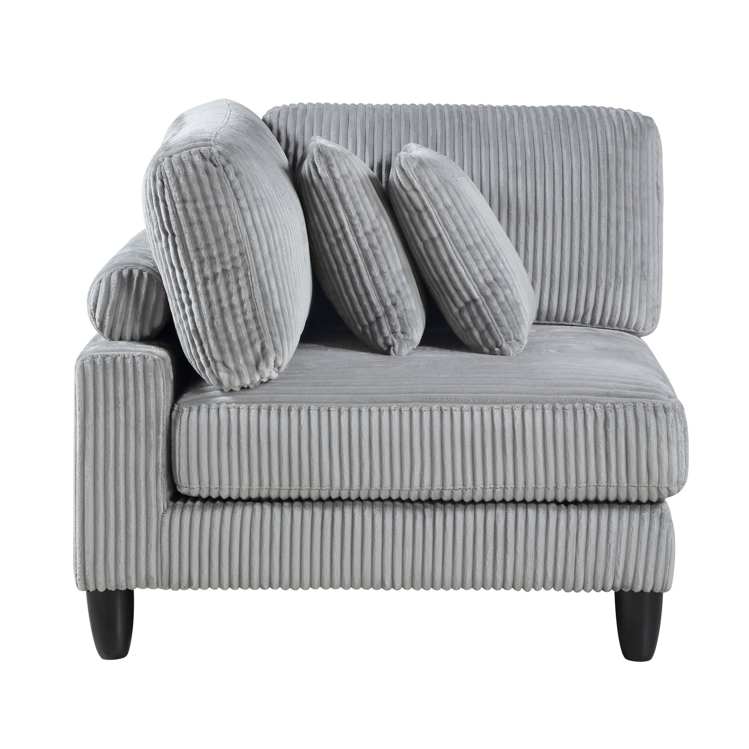 9688GY*62CR2AC2OT (6)6-Piece Modular Sectional with Ottomans - 9688GY*62CR2AC2OT