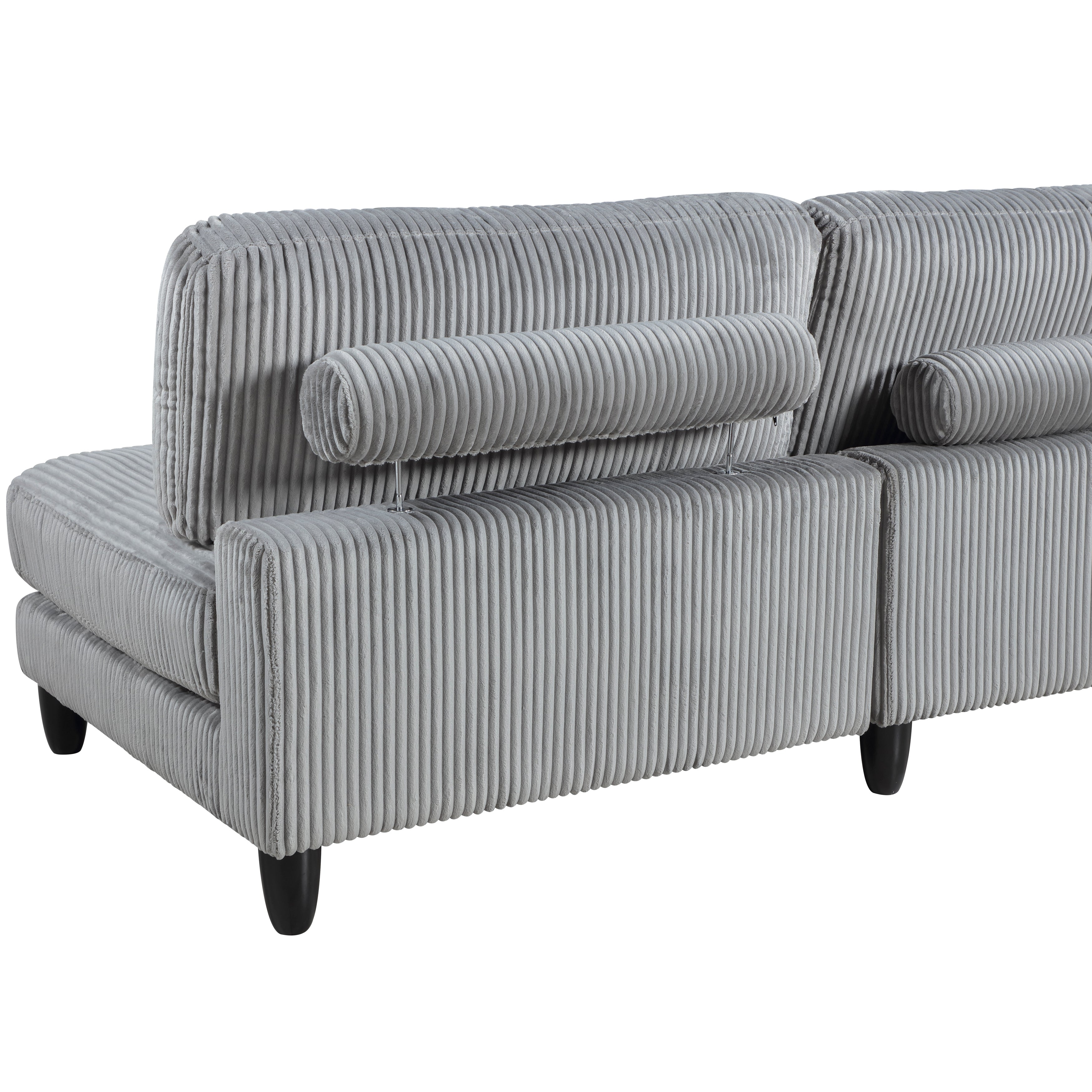 9688GY*63CR3AC (6)6-Piece Modular Sectional - 9688GY*63CR3AC